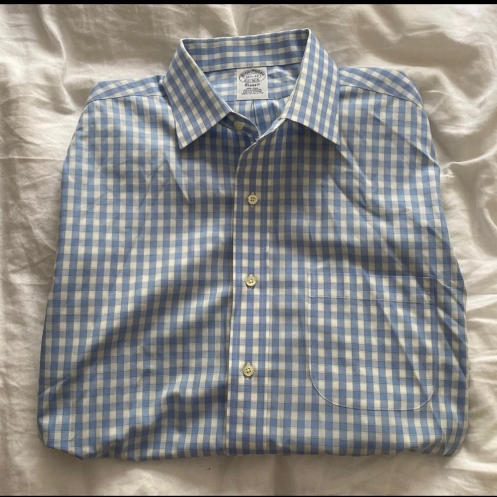 Brooks Brothers mens dress shirt.